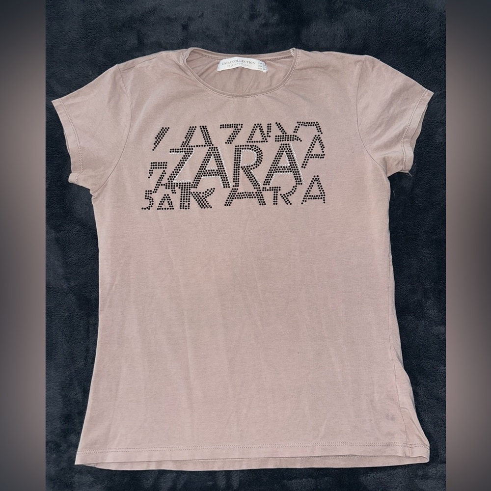 Zara bling t shirt